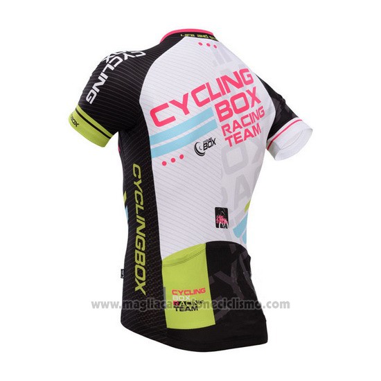 2014 Abbigliamento Ciclismo Fox Cyclingbox Nero Manica Corta e Salopette
