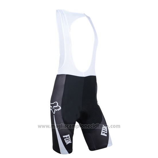 2014 Abbigliamento Ciclismo Fox Arancione Manica Corta e Salopette