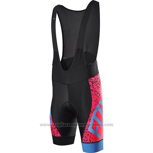 2017 Abbigliamento Ciclismo Fox Ascent Comp Rosso Manica Corta e Salopette