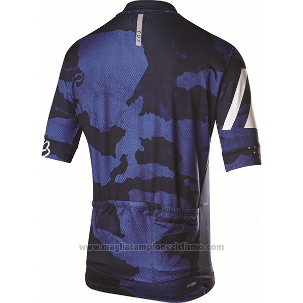 2017 Abbigliamento Ciclismo Fox Ascent Comp Viola Manica Corta e Salopette