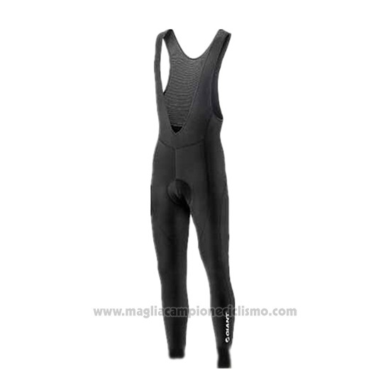 2017 Abbigliamento Ciclismo Giant Blu e Grigio Manica Lunga e Salopette