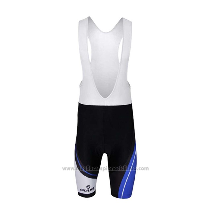 2021 Abbigliamento Ciclismo Giant Nero Blu Manica Corta e Salopette