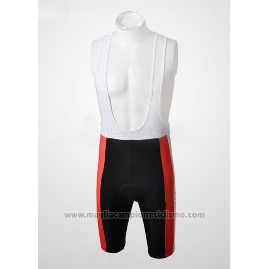 2010 Abbigliamento Ciclismo Giordana Bianco e Nero Manica Corta e Salopette