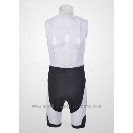 2011 Abbigliamento Ciclismo Giordana Nero Bianco Manica Corta e Salopette
