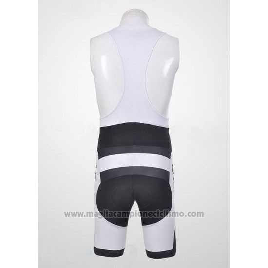 2011 Abbigliamento Ciclismo Giordana Nero Bianco Manica Corta e Salopette