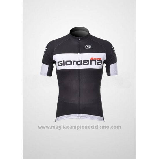 2011 Abbigliamento Ciclismo Giordana Nero Manica Corta e Salopette