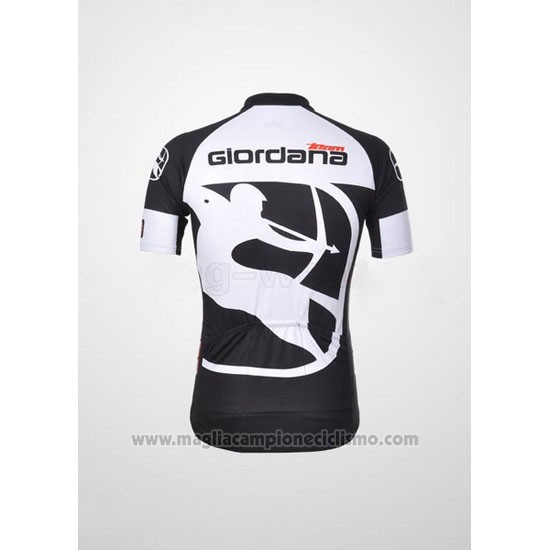 2011 Abbigliamento Ciclismo Giordana Nero Manica Corta e Salopette