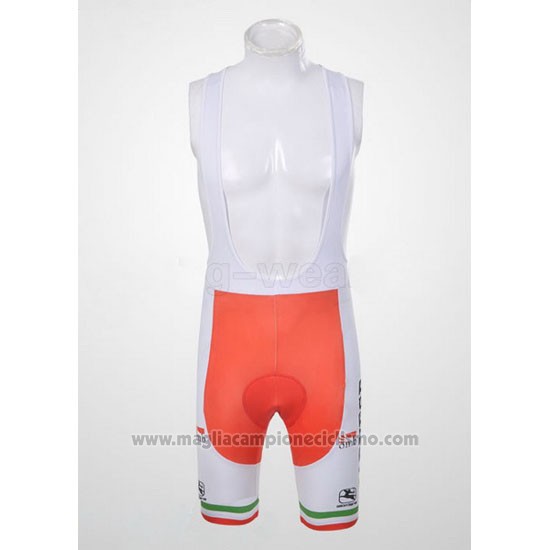 2011 Abbigliamento Ciclismo Giordana Rosso e Verde Manica Corta e Salopette