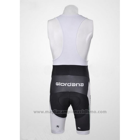 2012 Abbigliamento Ciclismo Giordana Verde e Nero Manica Corta e Salopette