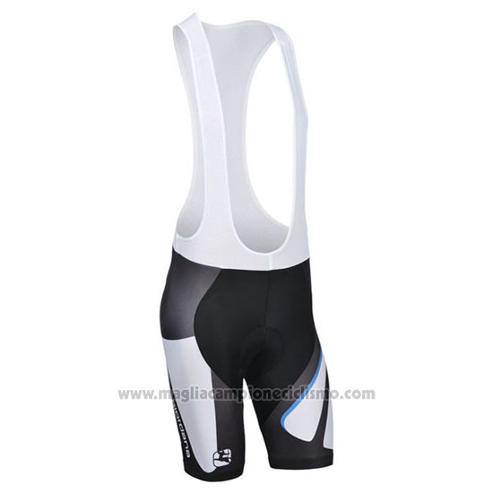 2014 Abbigliamento Ciclismo Giordana Bianco Manica Corta e Salopette
