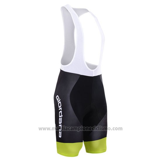2015 Abbigliamento Ciclismo Giordana Nero e Bianco Manica Corta e Salopette