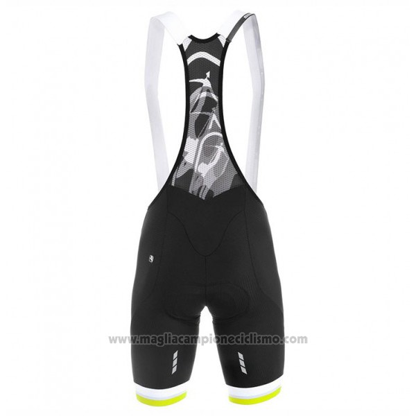2017 Abbigliamento Ciclismo Giordana Giallo Manica Corta e Salopette