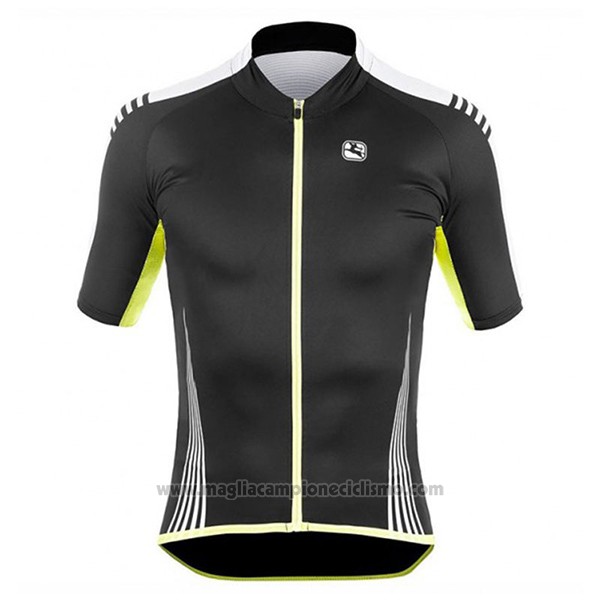 2017 Abbigliamento Ciclismo Giordana Sahara Nero Manica Corta e Salopette