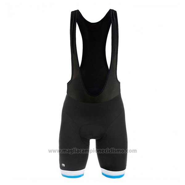 2017 Abbigliamento Ciclismo Giordana Silver Line Celeste Manica Corta e Salopette