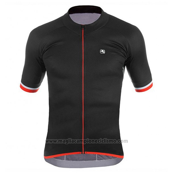 2017 Abbigliamento Ciclismo Giordana Silver Line Nero Manica Corta e Salopette