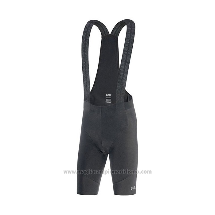 2022 Abbigliamento Ciclismo Gore Verde Manica Corta e Salopette