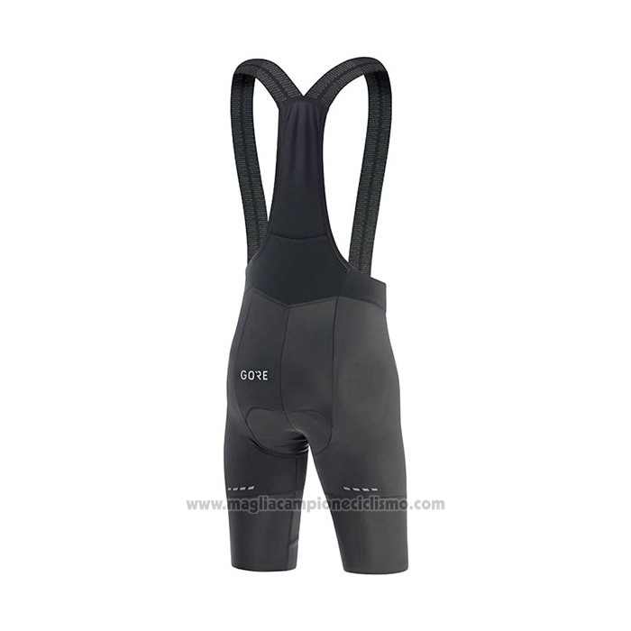 2022 Abbigliamento Ciclismo Gore Verde Manica Corta e Salopette