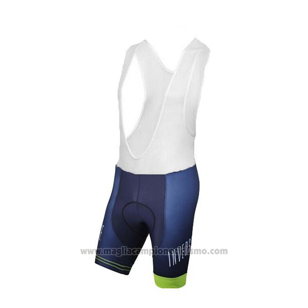 2017 Abbigliamento Ciclismo Inverse Blu Manica Corta e Salopette
