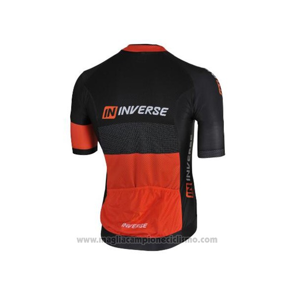 2017 Abbigliamento Ciclismo Inverse Nero Manica Corta e Salopette