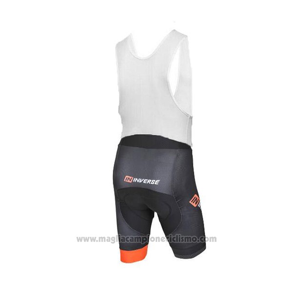 2017 Abbigliamento Ciclismo Inverse Nero Manica Corta e Salopette