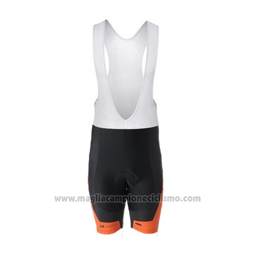 2015 Abbigliamento Ciclismo KTM Arancione e Nero Manica Corta e Salopette