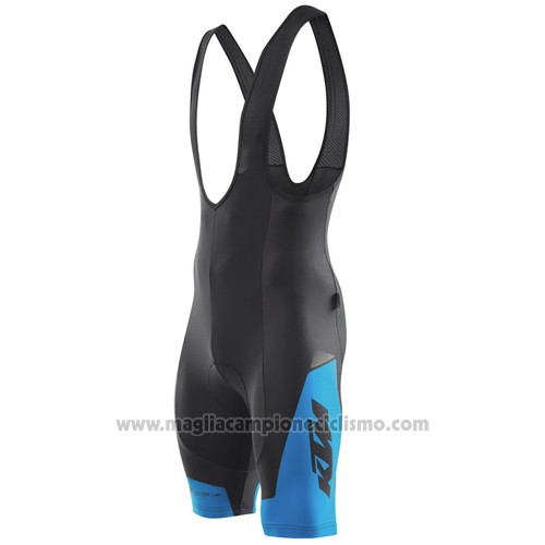 2015 Abbigliamento Ciclismo KTM Blu e Nero Manica Corta e Salopette