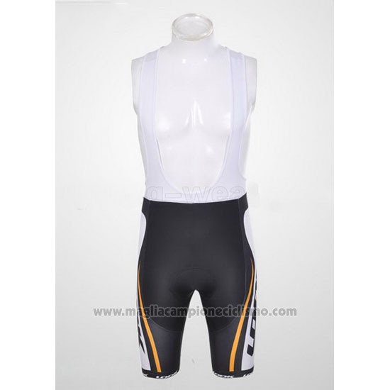 2011 Abbigliamento Ciclismo Look Nero e Bianco Manica Corta e Salopette