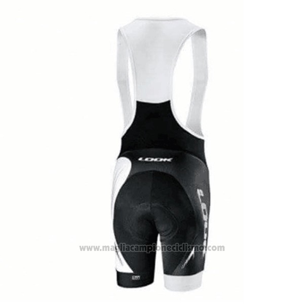 2017 Abbigliamento Ciclismo Look Bianco Manica Corta e Salopette