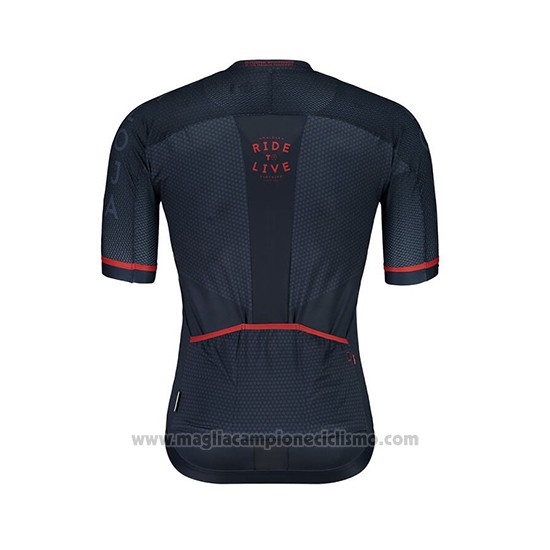 2018 Abbigliamento Ciclismo Maloja PushbikersM Nero Manica Corta e Salopette