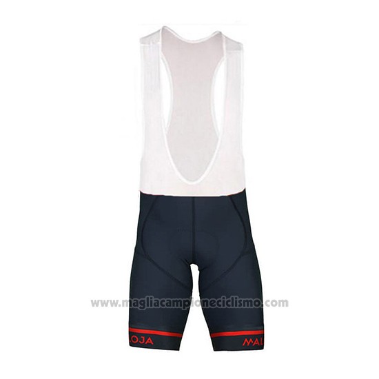 2018 Abbigliamento Ciclismo Maloja PushbikersM Nero Manica Corta e Salopette