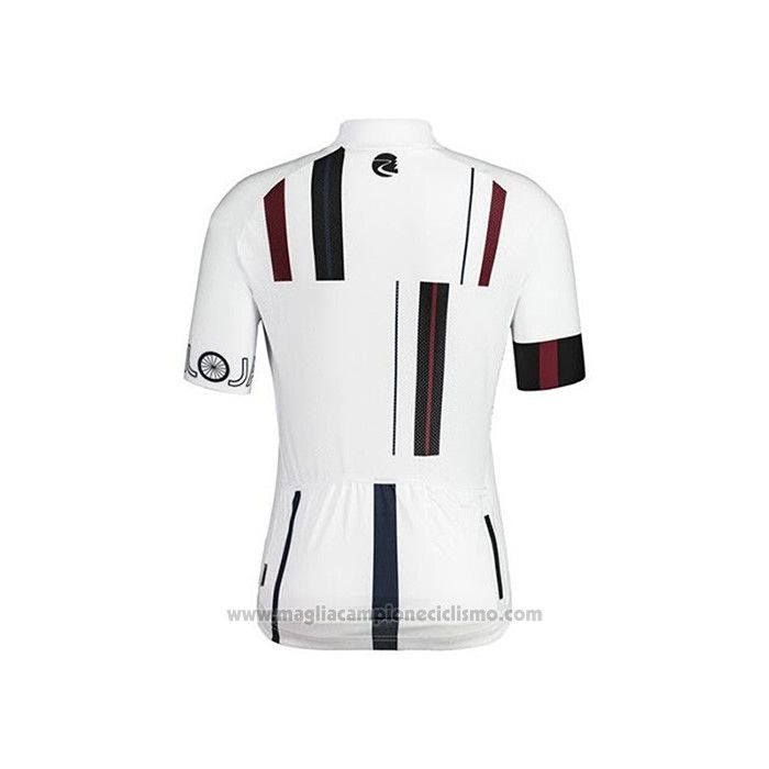 2020 Abbigliamento Ciclismo Maloja Nero Bianco Manica Corta e Salopette