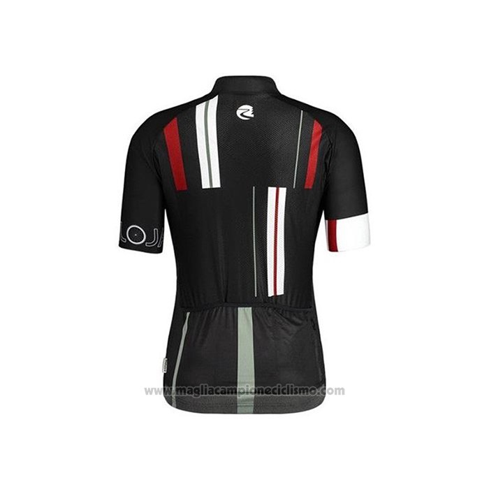 2020 Abbigliamento Ciclismo Maloja Nero Manica Corta e Salopette