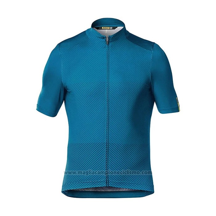 2021 Abbigliamento Ciclismo Mavic Blu Manica Corta e Salopette