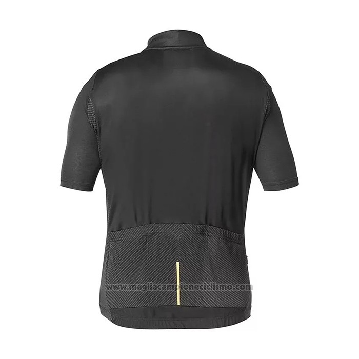 2021 Abbigliamento Ciclismo Mavic Nero Manica Corta e Salopette