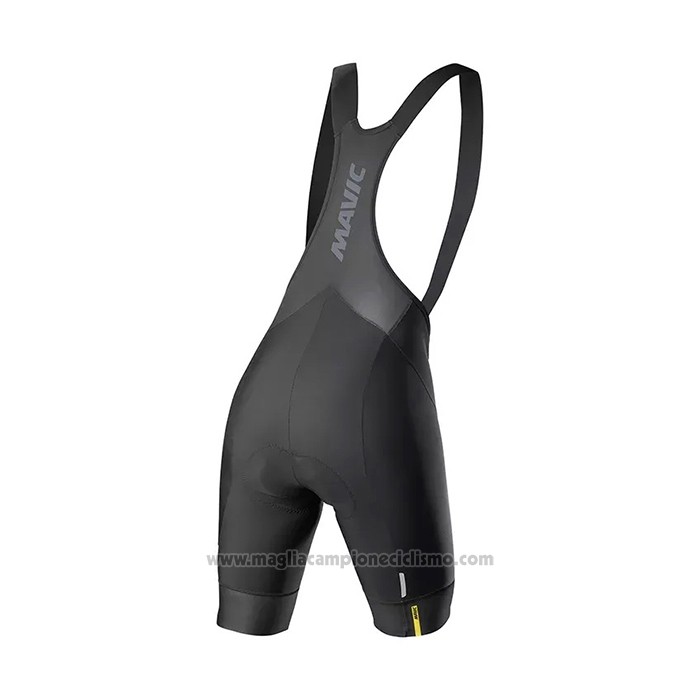 2021 Abbigliamento Ciclismo Mavic Rosso Nero Manica Corta e Salopette