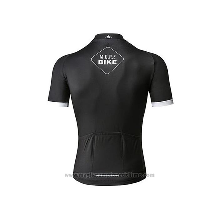 2020 Abbigliamento Ciclismo Merida Nero Manica Corta e Salopette