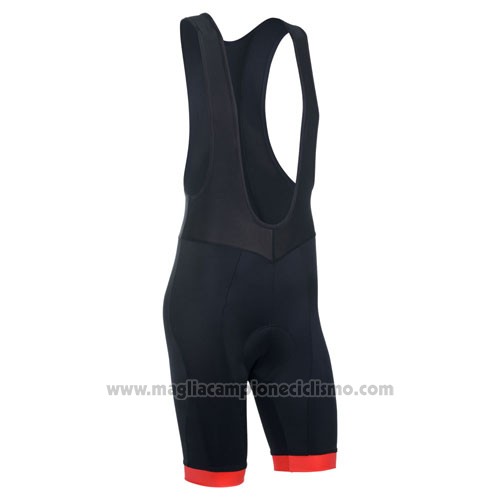 2014 Abbigliamento Ciclismo Monton Nero e Rosso Manica Corta e Salopette