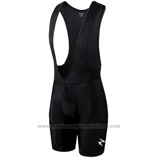 2018 Abbigliamento Ciclismo Morvelo Nero e Blu Manica Corta e Salopette