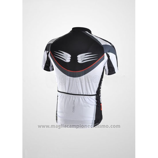 2010 Abbigliamento Ciclismo Nalini Nero Manica Corta e Salopette