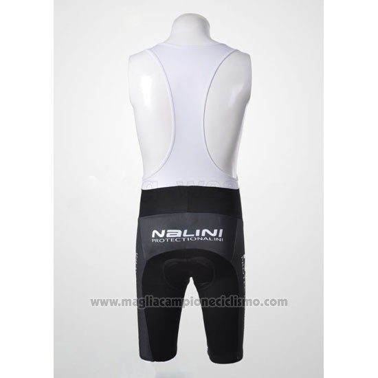 2010 Abbigliamento Ciclismo Nalini Nero Manica Corta e Salopette