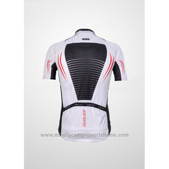 2010 Abbigliamento Ciclismo Nalini Nero e Bianco Manica Corta e Salopette