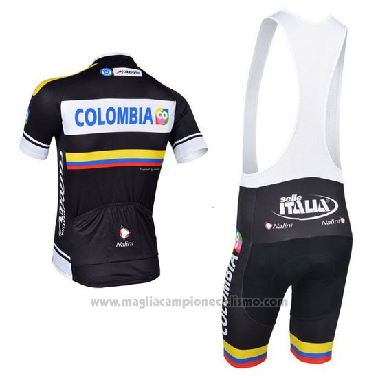 2013 Abbigliamento Ciclismo Nalini Nero Manica Corta e Salopette