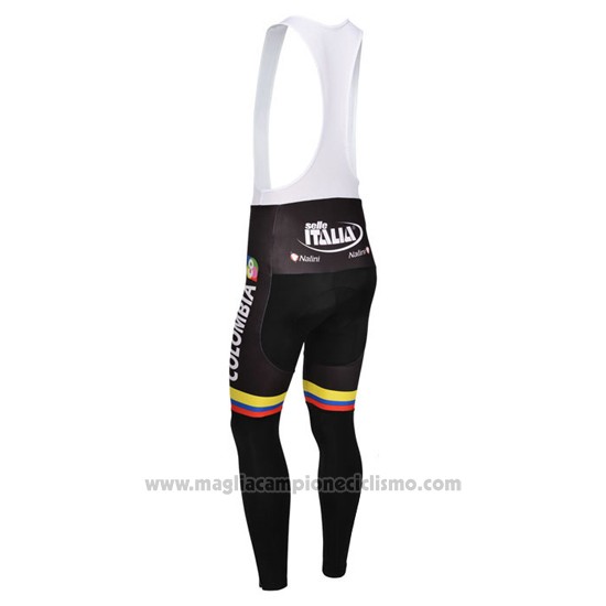 2013 Abbigliamento Ciclismo Nalini Nero e Bianco Manica Lunga e Salopette