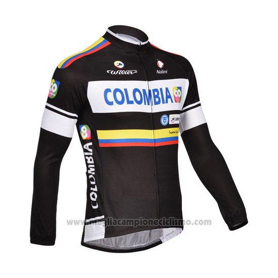 2013 Abbigliamento Ciclismo Nalini Nero e Bianco Manica Lunga e Salopette