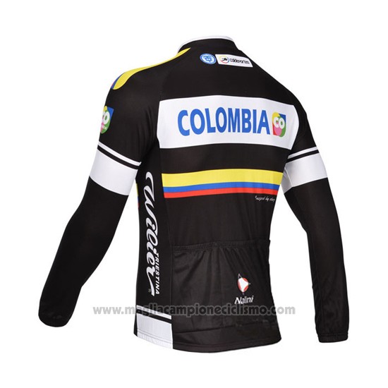 2013 Abbigliamento Ciclismo Nalini Nero e Bianco Manica Lunga e Salopette