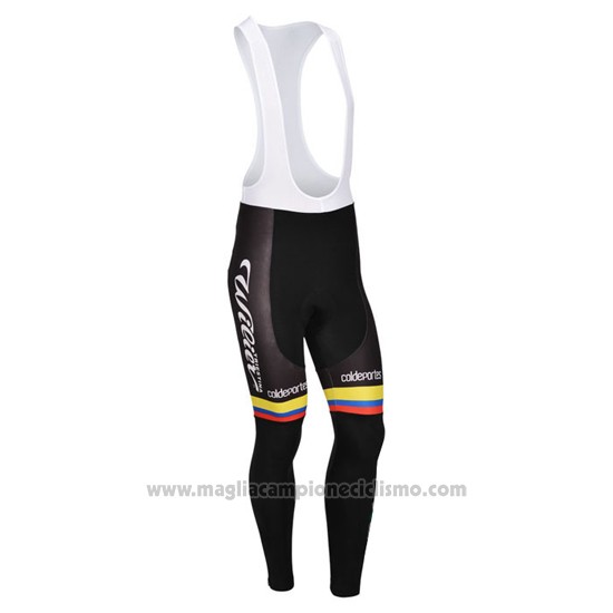 2013 Abbigliamento Ciclismo Nalini Nero e Bianco Manica Lunga e Salopette