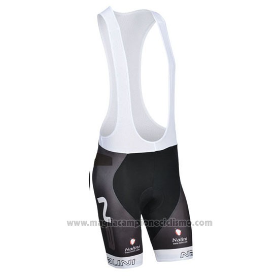 2014 Abbigliamento Ciclismo Nalini Nero e Rosso Manica Corta e Salopette