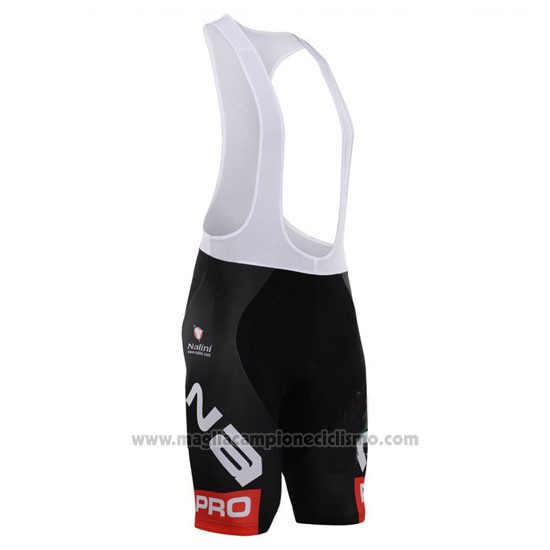 2015 Abbigliamento Ciclismo Nalini Rosso e Bianco Manica Corta e Salopette