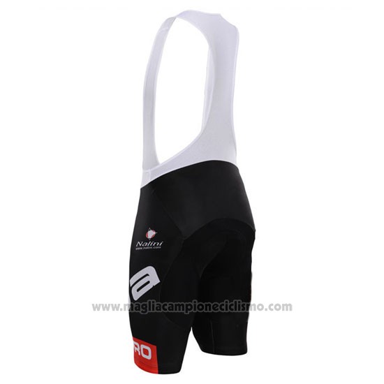 2015 Abbigliamento Ciclismo Nalini Rosso e Bianco Manica Corta e Salopette