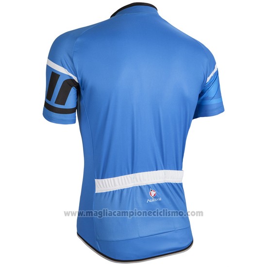2016 Abbigliamento Ciclismo Nalini Blu Manica Corta e Salopette
